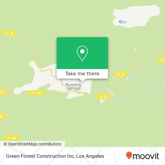 Green Forest Construction Inc map