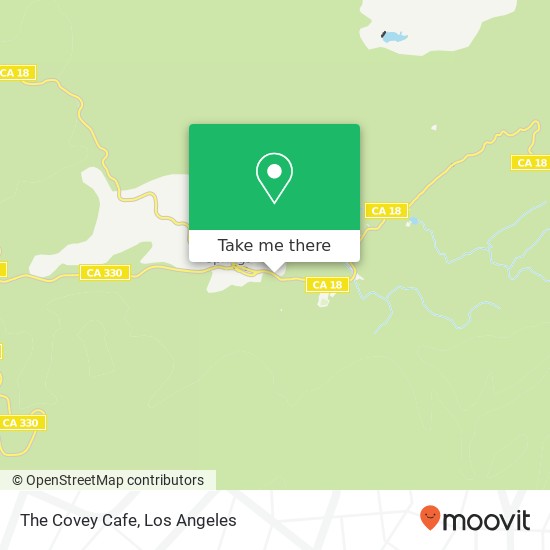 The Covey Cafe map
