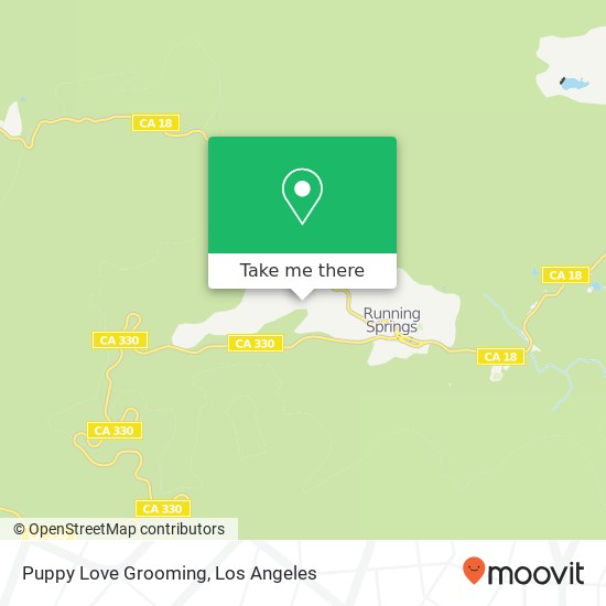 Puppy Love Grooming map