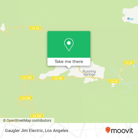 Mapa de Gaugler Jim Electric