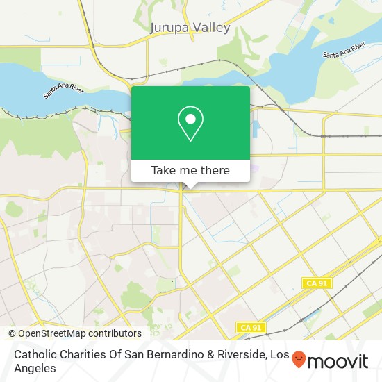 Catholic Charities Of San Bernardino & Riverside map