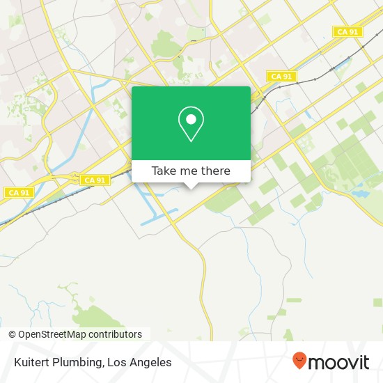 Kuitert Plumbing map