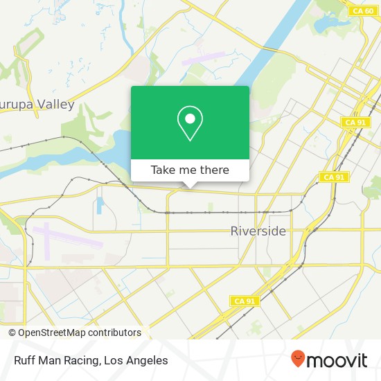 Ruff Man Racing map