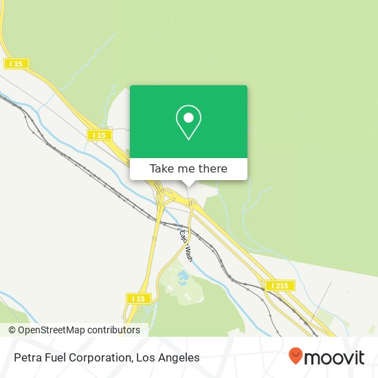 Mapa de Petra Fuel Corporation