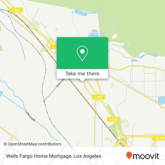 Wells Fargo Home Mortgage map