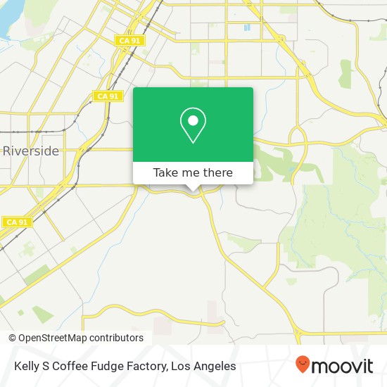 Mapa de Kelly S Coffee Fudge Factory