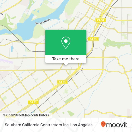 Southern California Contractors Inc map