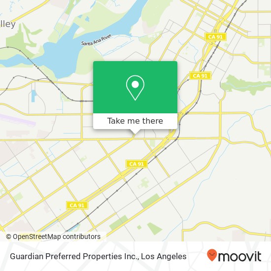 Mapa de Guardian Preferred Properties Inc.