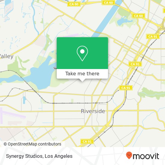 Mapa de Synergy Studios