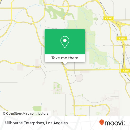 Milbourne Enterprises map