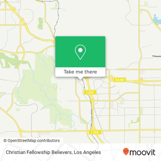 Christian Fellowship Believers map