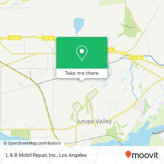 Mapa de L & B Mobil Repair, Inc.