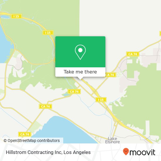 Hillstrom Contracting Inc map