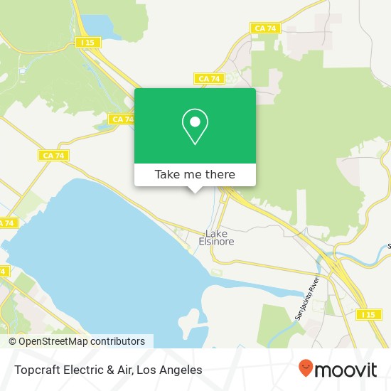 Topcraft Electric & Air map