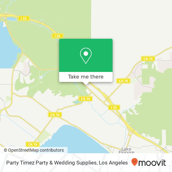 Party Timez Party & Wedding Supplies map