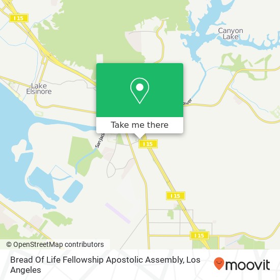 Mapa de Bread Of Life Fellowship Apostolic Assembly