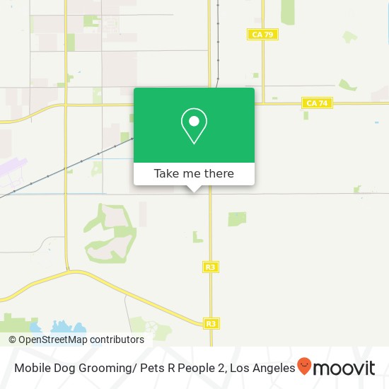 Mobile Dog Grooming/ Pets R People 2 map