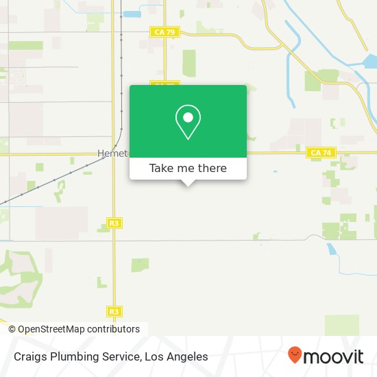 Craigs Plumbing Service map