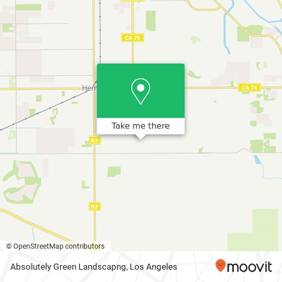 Absolutely Green Landscapng map