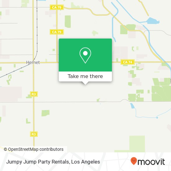 Jumpy Jump Party Rentals map