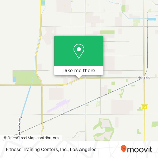 Mapa de Fitness Training Centers, Inc.