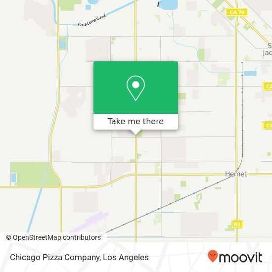 Chicago Pizza Company map