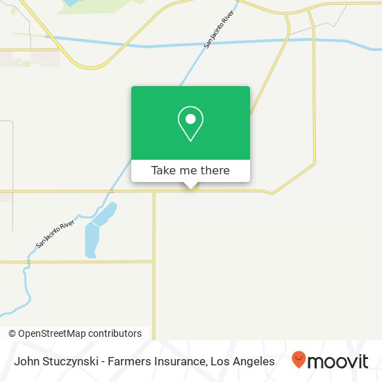 Mapa de John Stuczynski - Farmers Insurance