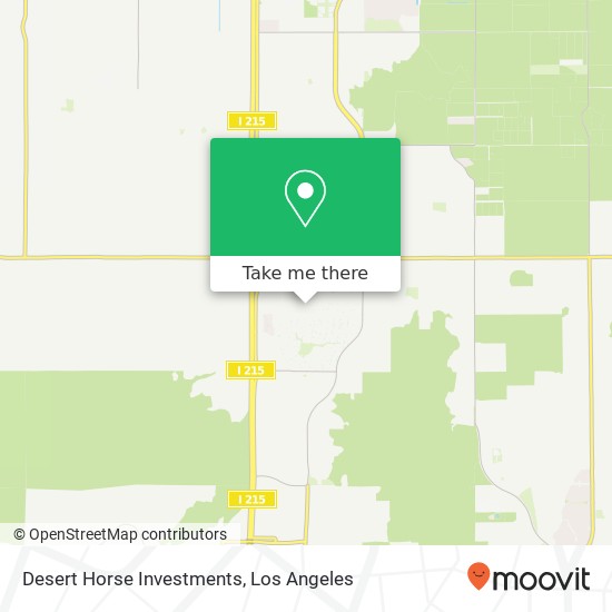 Desert Horse Investments map