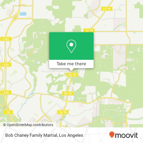 Bob Chaney Family Martial map