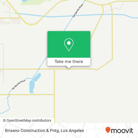 Briseno Construction & Pntg map