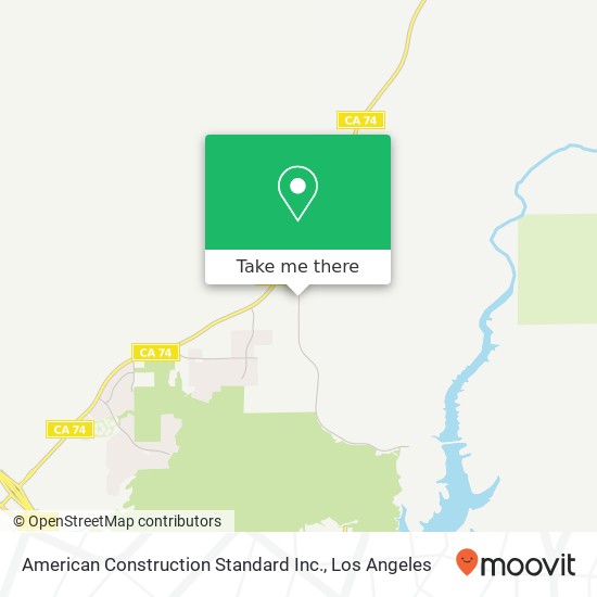 American Construction Standard Inc. map