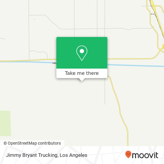 Mapa de Jimmy Bryant Trucking