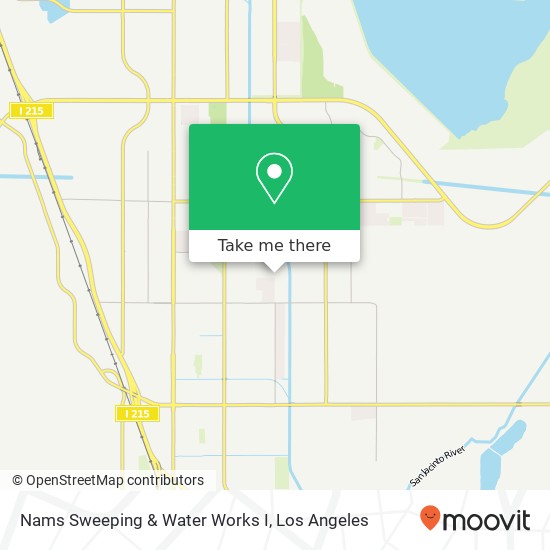 Nams Sweeping & Water Works I map