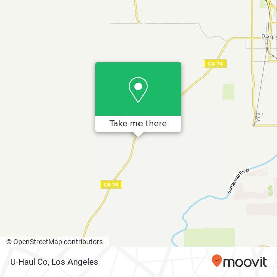 U-Haul Co map