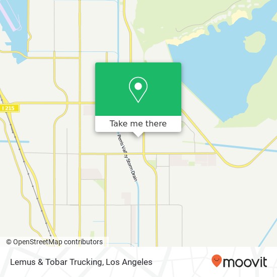 Lemus & Tobar Trucking map