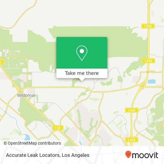 Accurate Leak Locators map