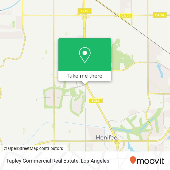 Tapley Commercial Real Estate map