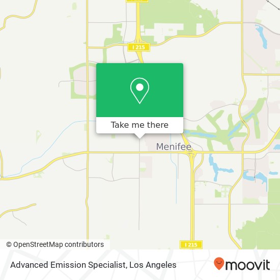 Advanced Emission Specialist map