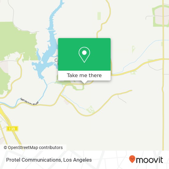 Protel Communications map