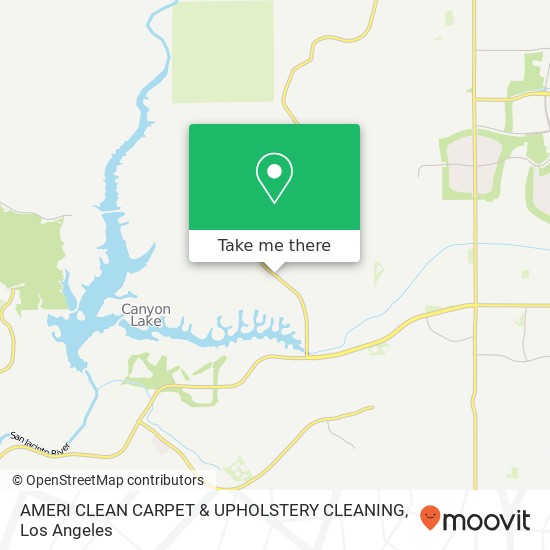 AMERI CLEAN CARPET & UPHOLSTERY CLEANING map