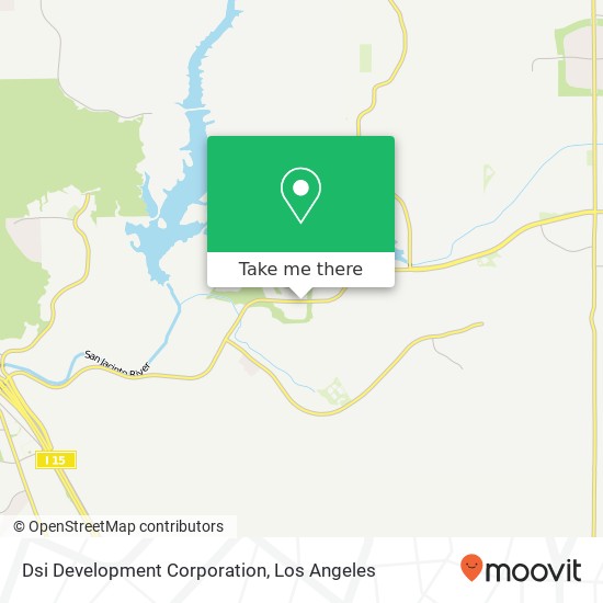 Dsi Development Corporation map