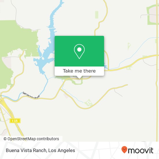 Buena Vista Ranch map