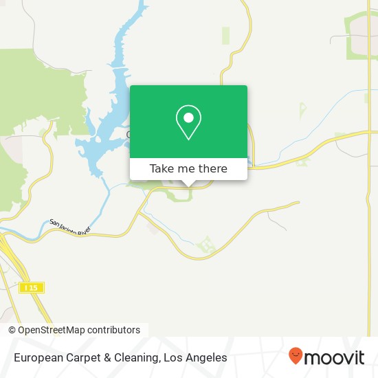 Mapa de European Carpet & Cleaning