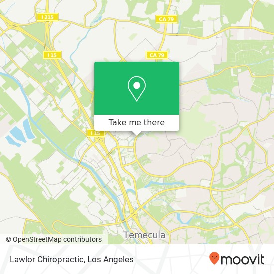 Lawlor Chiropractic map