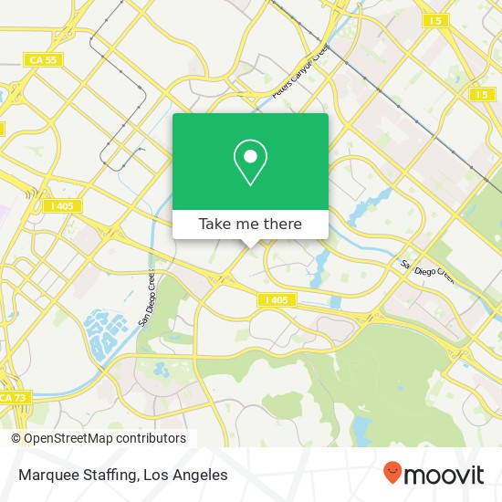 Mapa de Marquee Staffing