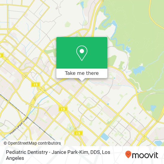 Pediatric Dentistry - Janice Park-Kim, DDS map