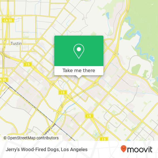 Mapa de Jerry's Wood-Fired Dogs