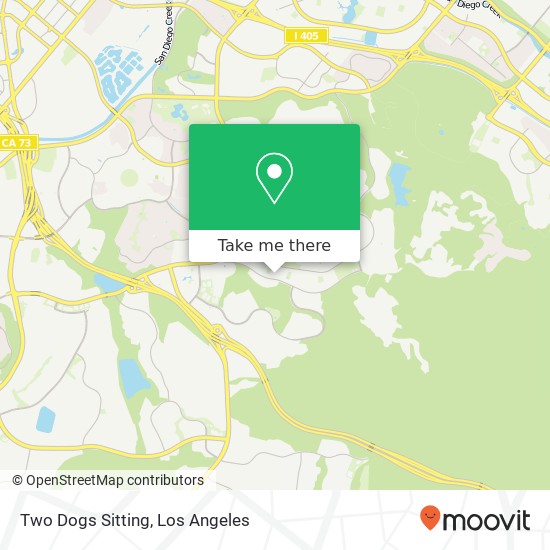 Two Dogs Sitting map