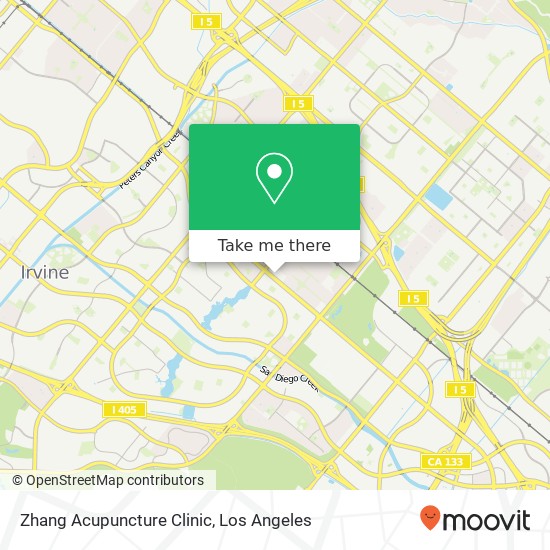 Zhang Acupuncture Clinic map