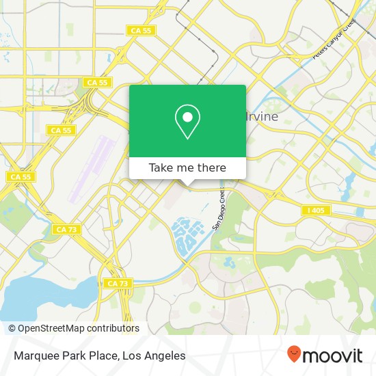 Marquee Park Place map